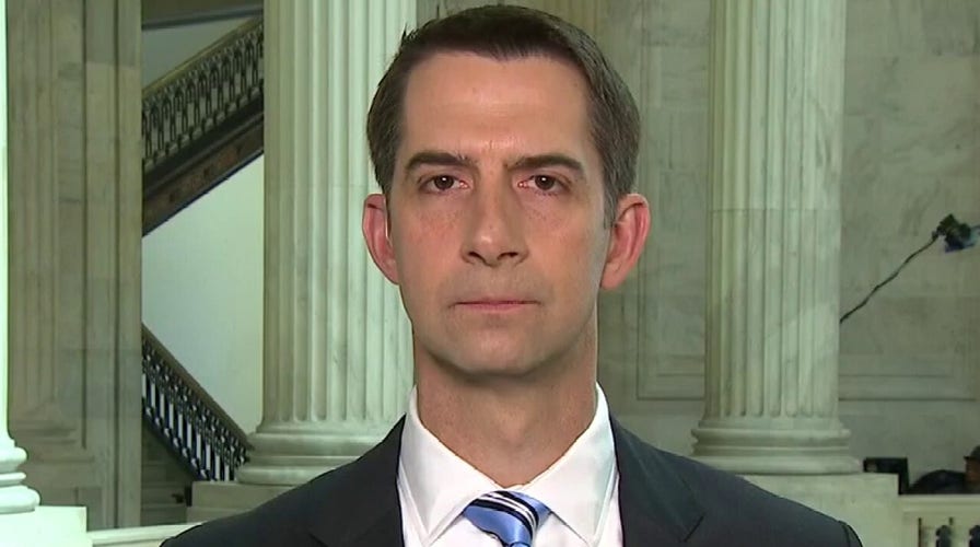 Biden, Garland refusing to enforce federal law: Sen. Cotton