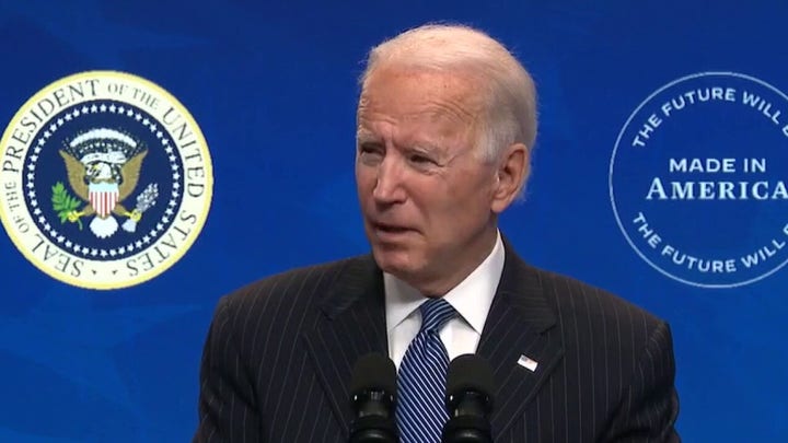 Biden condemns Russian government behavior amid Navalny protests