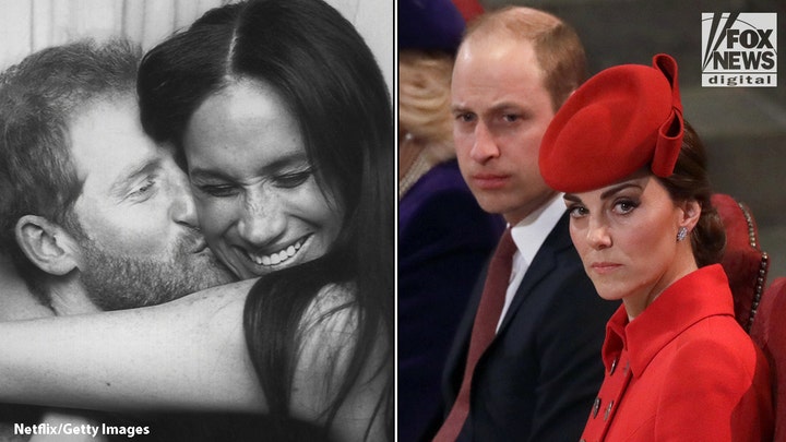 Meghan Markle and Prince Harry jockey for attention as Prince William, Kate Middleton make history in U.S.
