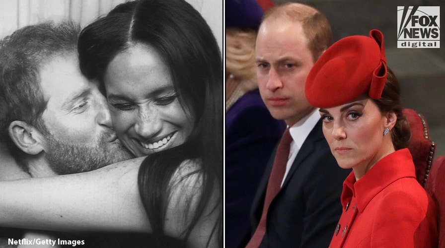 Meghan Markle and Prince Harry jockey for attention as Prince William, Kate Middleton make history in US