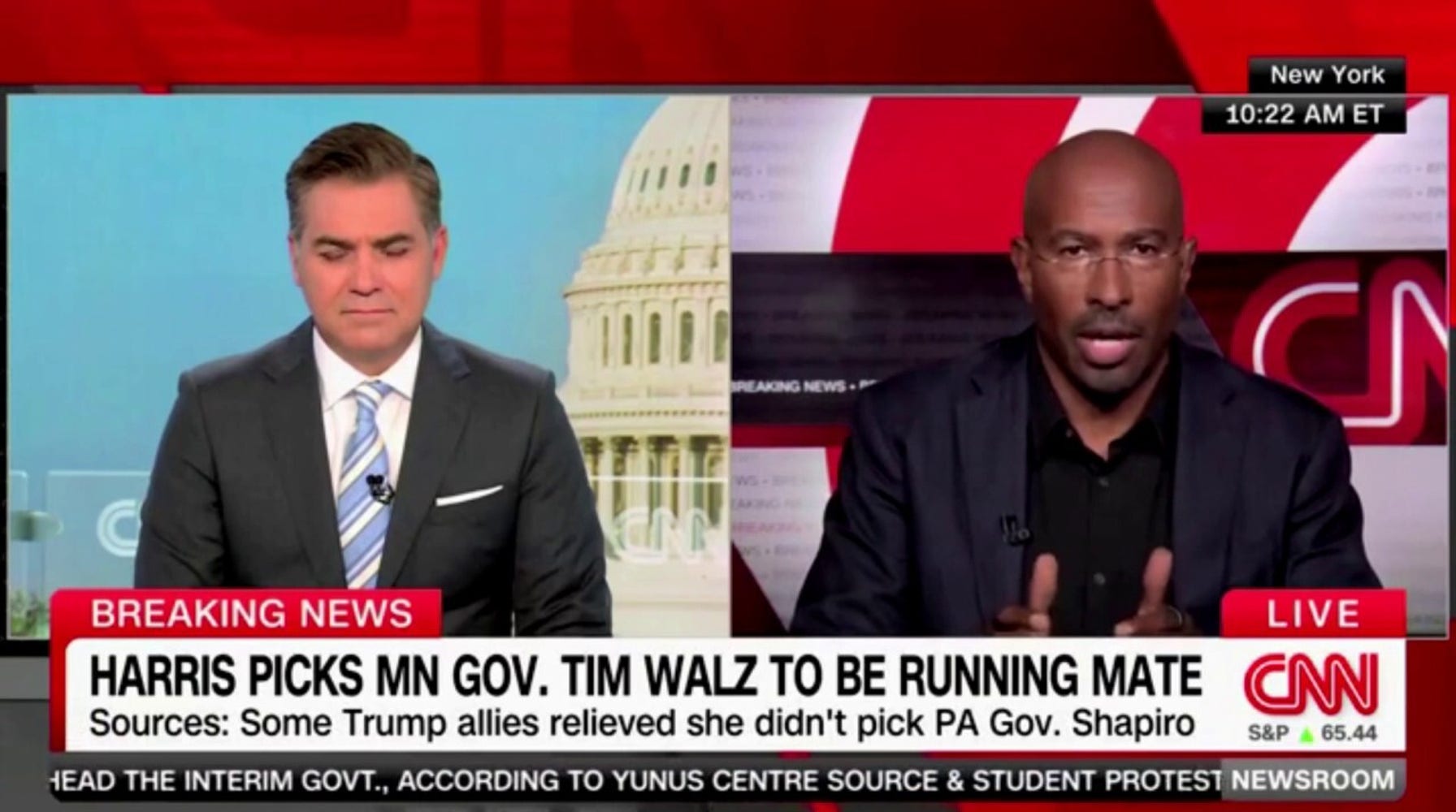 Anti-Jewish Bias in the Democratic Party? Van Jones Questions Shapiro's Running Mate Rejection