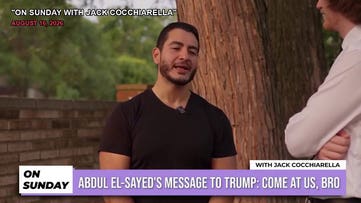 Abdul El-Sayed taunts President Trump, claims he'll elevate his national profile