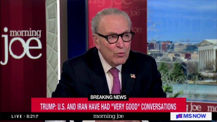 Schumer clashes with Joe Scarborough on whether degrading Iran's military capabilities is positive