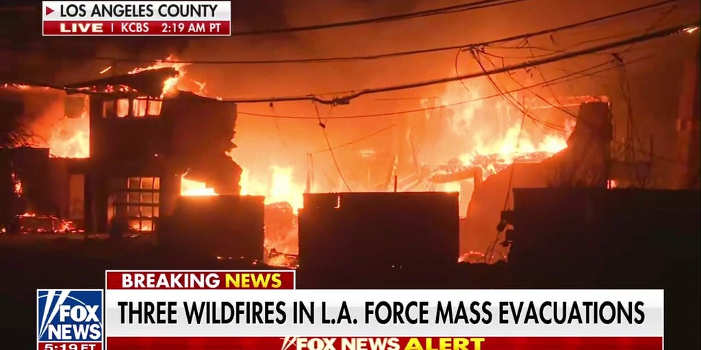 Evacuating LA residents told 'get out of your car and run if you want to live'
