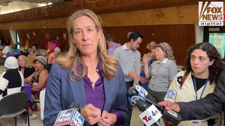 New Jersey Democratic gubernatorial nominee Rep. Mikie Sherrill touts 'really great news' so far in early voting and balloting by mail.