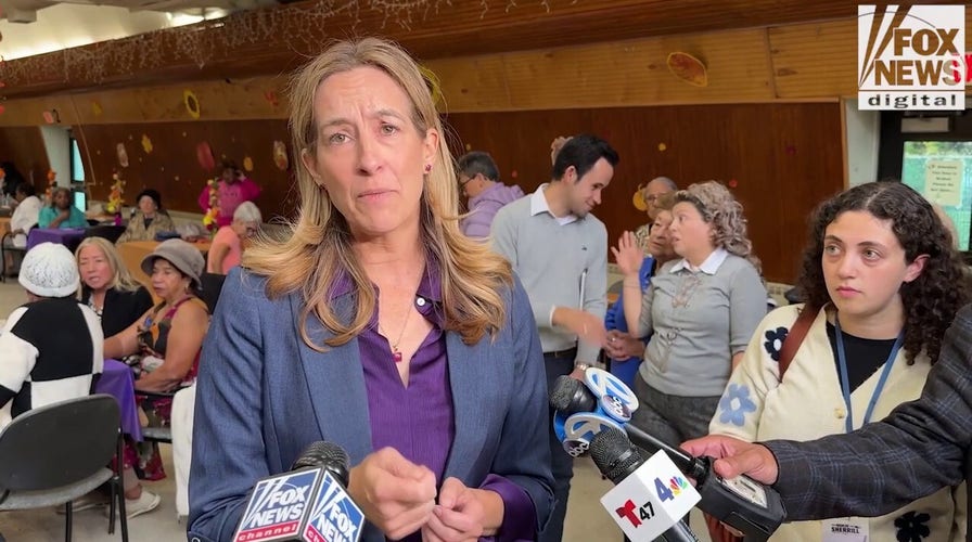 New Jersey Democratic gubernatorial nominee Rep. Mikie Sherrill touts 'really great news' so far in early voting and balloting by mail.