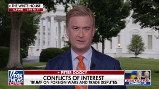 Peter Doocy: 'Trump wants to be a peacemaker in Gaza and Ukraine,' but not in the global marketplace