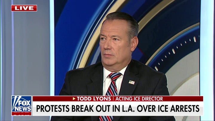 Acting ICE director blasts Los Angeles mayor over ICE raid resistance 