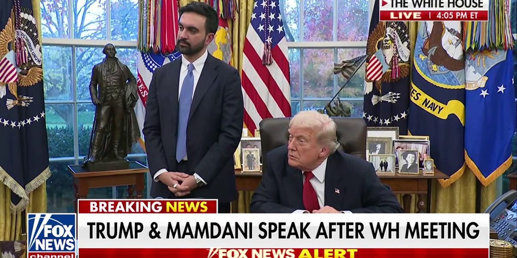 Mamdani asked about socialism, calling Trump a ‘fascist’ as the two reflect on 'productive' Oval Office meeting