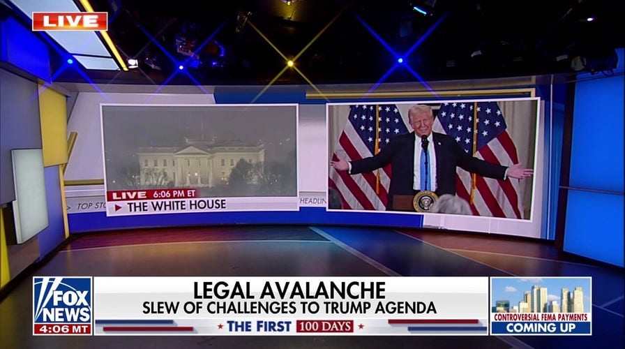 Trump admin facing a legal avalanche as a slew of judges challenge key policy moves