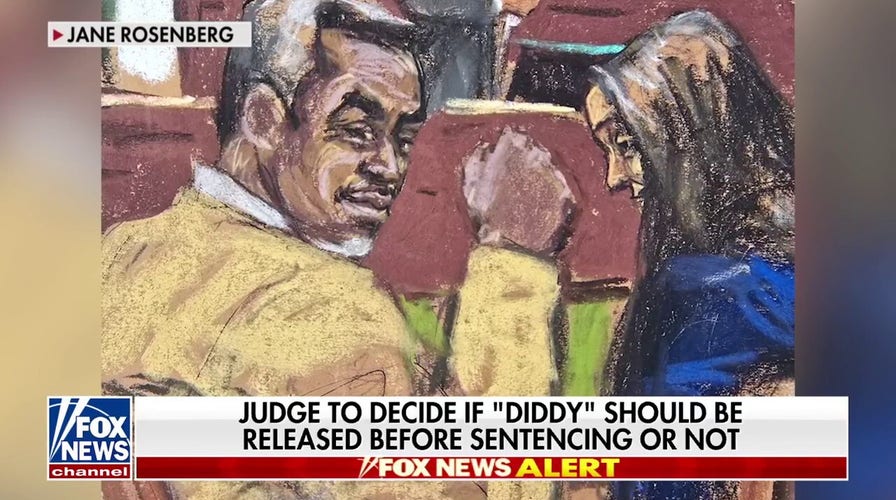 Judge to decide whether Diddy is released before sentencing