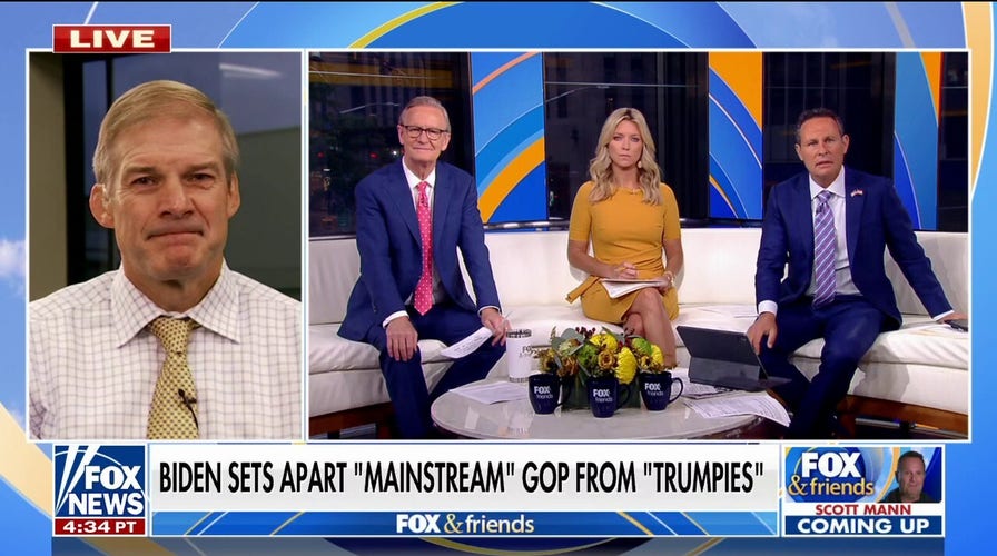Rep. Jordan: Biden is name-calling because he has nothing else to talk about