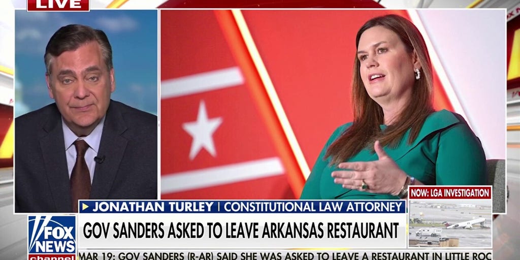 Restaurant that booted Gov Sanders was ‘catering to hate, ’constitutional law expert says