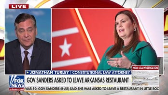 Restaurant that booted Gov Sanders was ‘catering to hate, ’constitutional law expert says