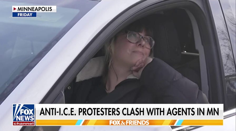Agents confront women following federal vehicles as protests flare in Minneapolis