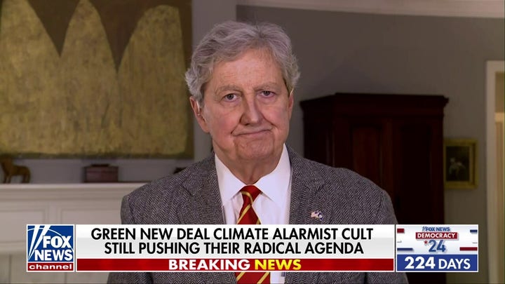 Green New Deal is a fantasy: Sen. John Kennedy