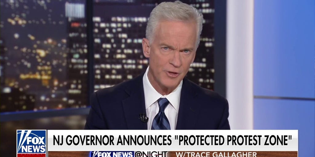 Trace Gallagher: There is very little protesting happening here