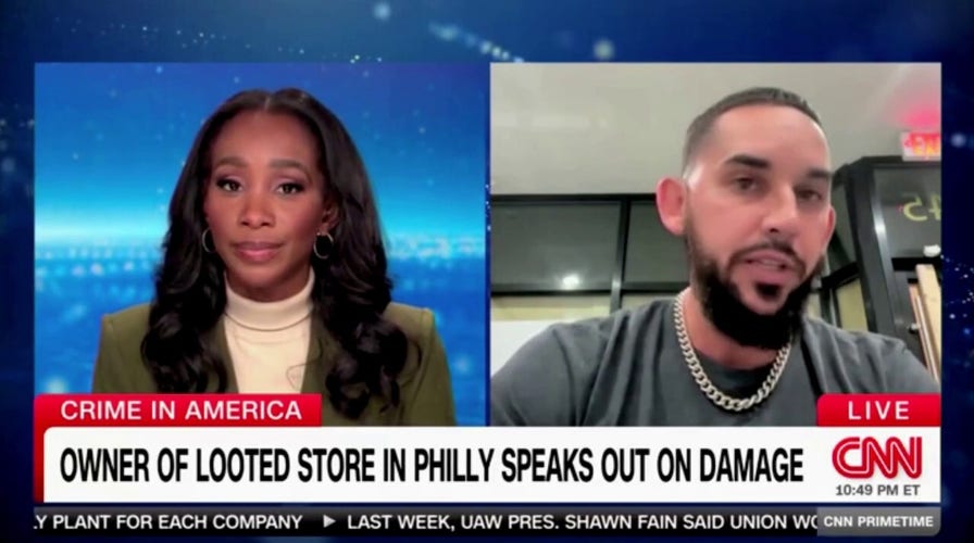 Philly business owner says there's a 'get out while you can' mentality in the city after store is looted