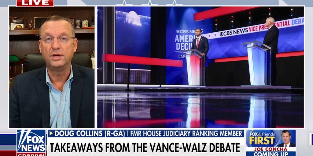 Doug Collins slams Harris-Walz's 'amnesia ticket': 'They've been in power for the last three-and-a-half years'