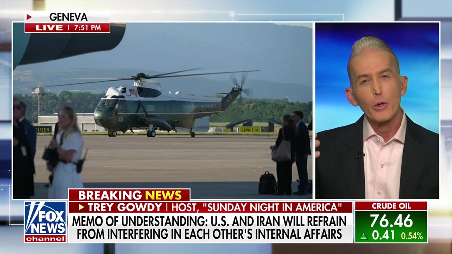 Trey Gowdy: I thought someone was ‘spoofing me’ when I saw the MoU with Iran