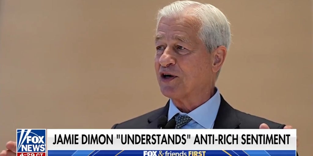 Jamie Dimon says he 'understands' anti-rich sentiment amid working-class frustration