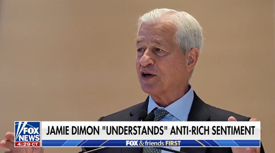 Jamie Dimon says he 'understands' anti-rich sentiment amid working-class frustration