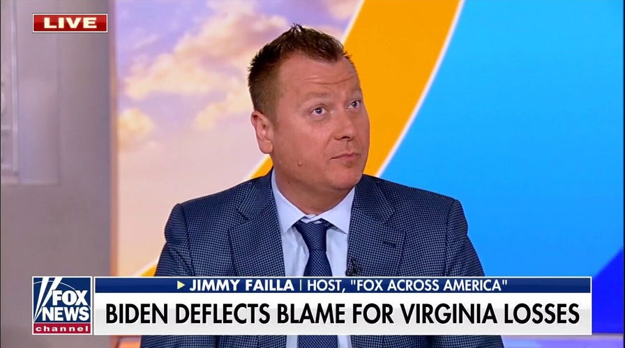 Jimmy Failla slams Biden for deflecting blame on Virginia losses: ‘Are you stupid?’