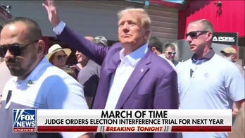 Trump appealing trial date set day before Super Tuesday