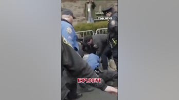 Protesters ARRESTED after explosives thrown outside NYC mayor's home