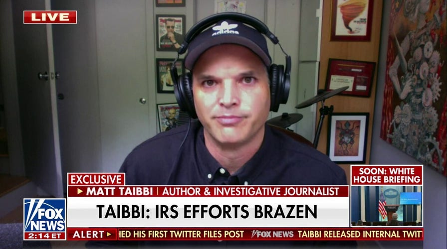  Journalist Matt Taibbi says IRS investigating him is ‘very concerning’