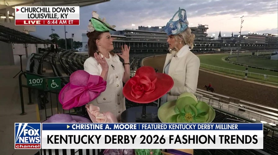 Kentucky Derby fashion trends: Designer discusses iconic hats at Churchill Downs