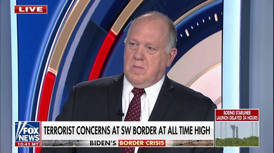 Terrorists coming across the U.S. border should concern ‘every American’: Tom Homan