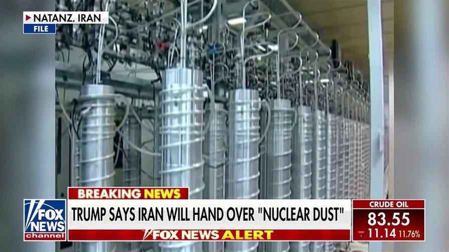 Trump urges Iran to hand over ‘nuclear dust’ as high-stakes talks continue