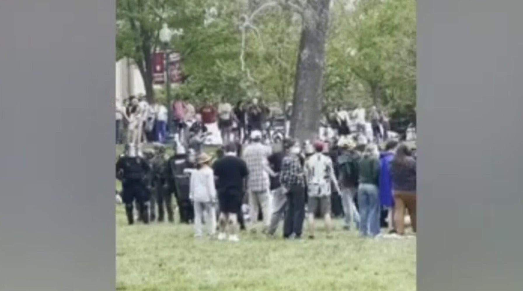Anti-Israel Students Defy Police Presence at Indiana University Rally