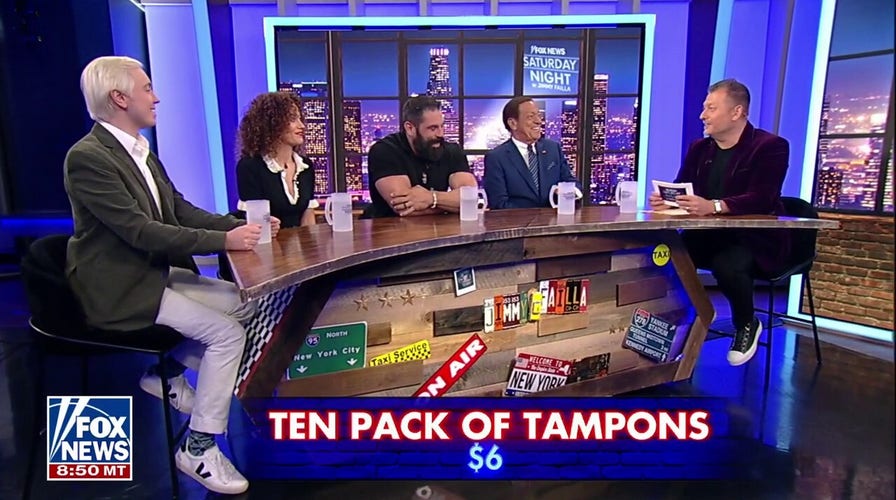 Jimmy Failla Quizzes His 'Fox News Saturday Night' Panelists On Items Related To The VP Candidates 