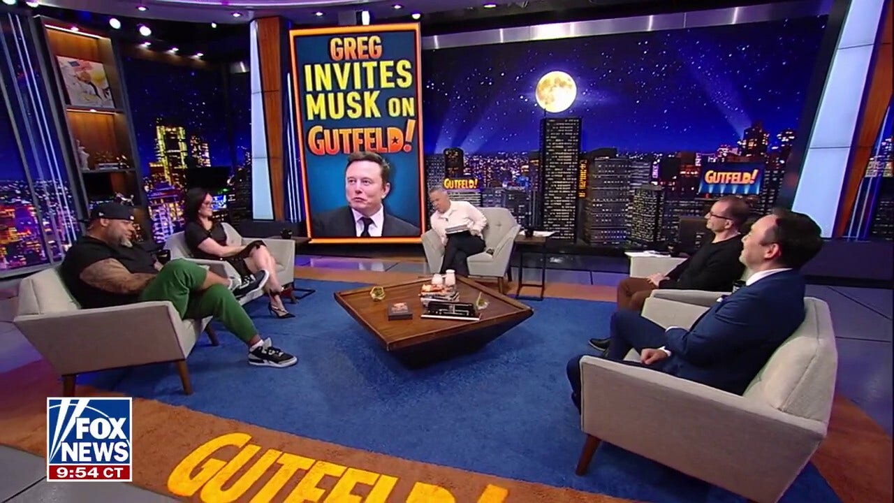 Greg Gutfeld: Musk is doing our show