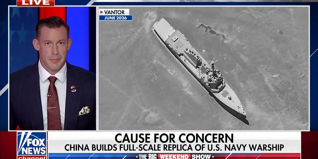 China builds full-scale replica of US Navy warship to train AI