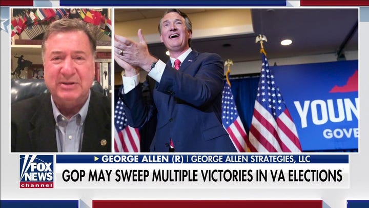 Former Gov. Allen: Glenn Youngkin victory reflects Biden administration failures 