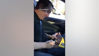 FLASHBACK: Kyle Busch fan gets surprise of her life at traffic stop