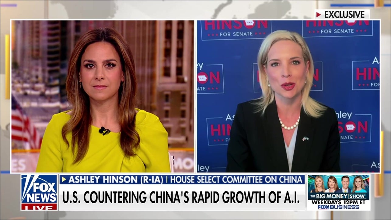 China’s AI growth is about ‘economic and political leverage,’ Rep Hinson says