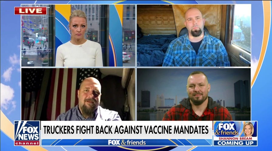 Facebook silences US truckers protesting vaccine mandates