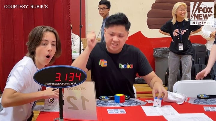 Young California man with severe autism beats Rubik’s Cube world record: ‘A natural skill’
