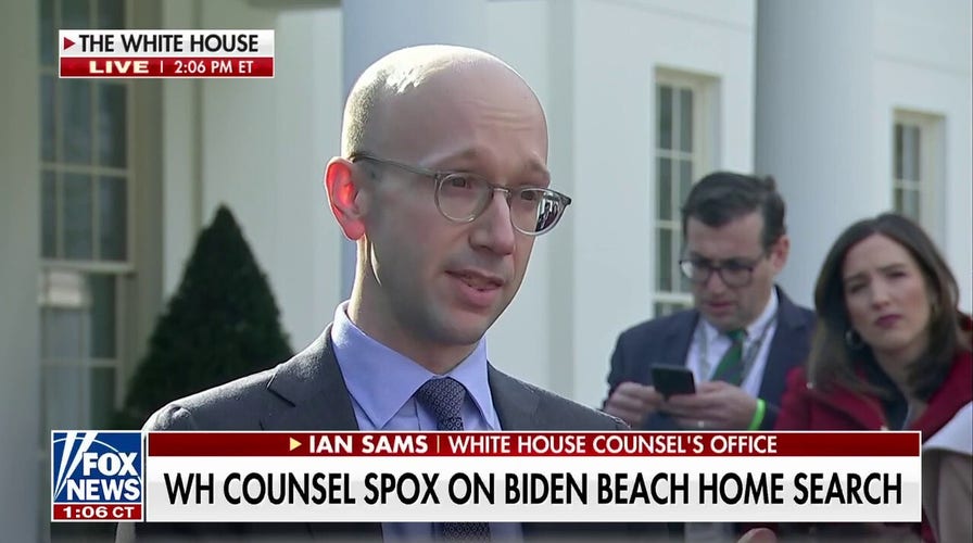 White House spokesperson Ian Sams claims Biden gave 'unprecedented access' to DOJ