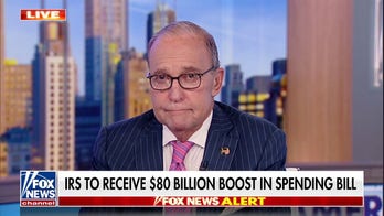 Kudlow: $80 billion IRS boost makes them the biggest winner