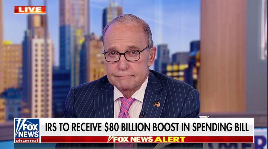 Kudlow: $80 billion IRS boost makes them the biggest winner