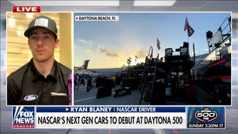 NASCAR driver discusses the big Daytona 500 race