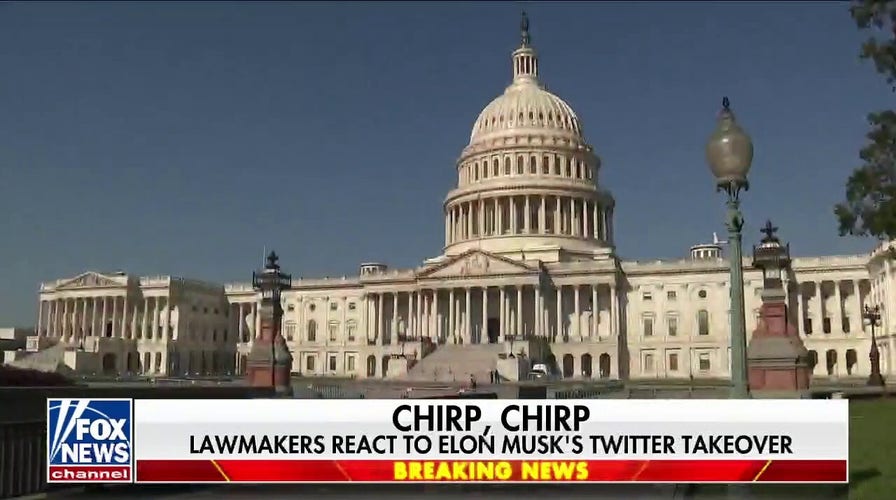 Lawmakers react to Elon Musk's takeover of Twitter
