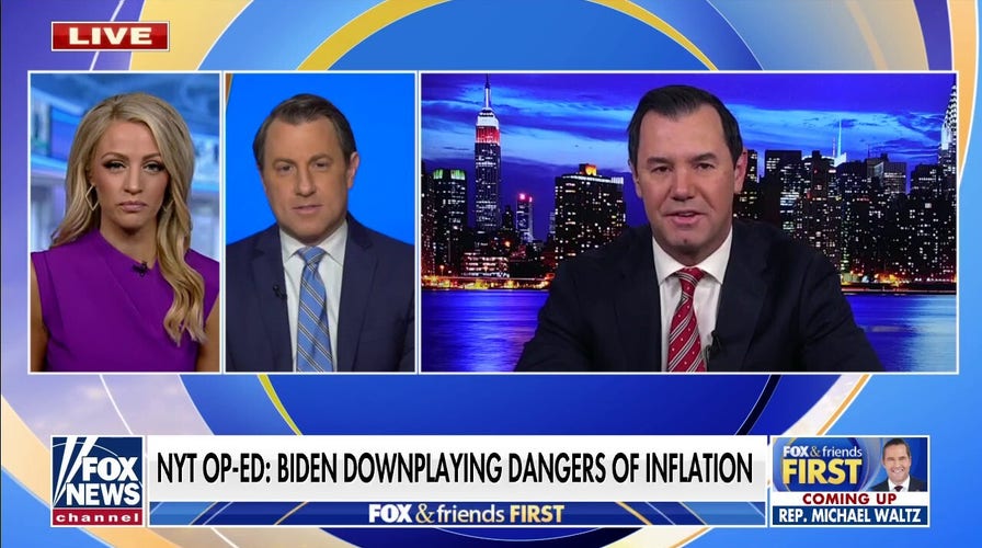 Joe Concha on rampant inflation amid crime surge: 'That combination is not good for the party in power'