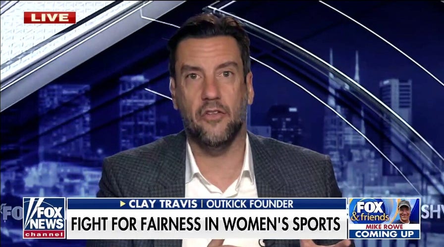 Clay Travis reacts to transgender swimmer shattering records at University of Pennsylvania