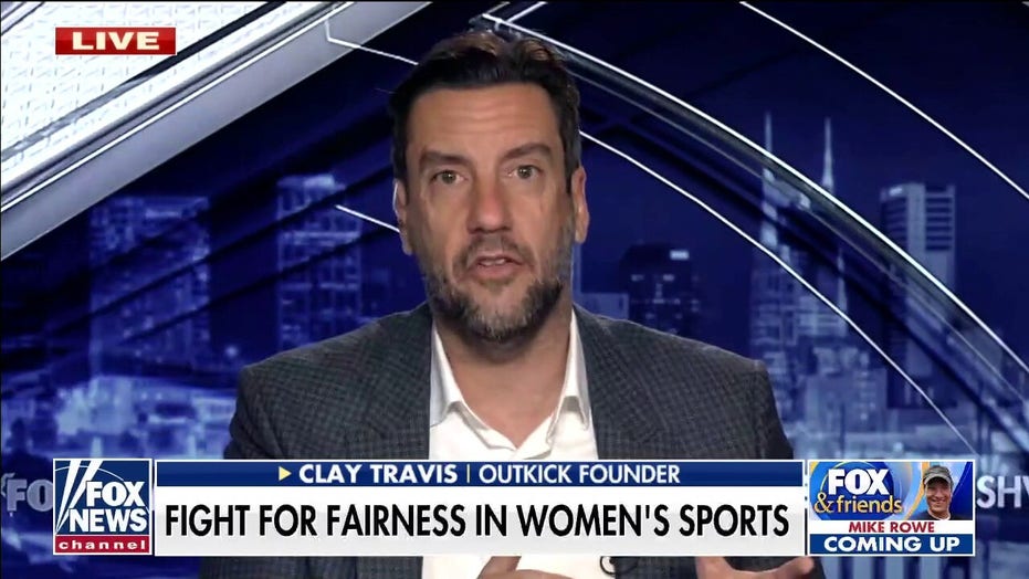 Clay Travis reacts to transgender swimmer shattering records at University of Pennsylvania